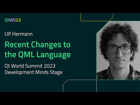 Recent Changes to the QML Language with Ulf Hermann | #QtWS23