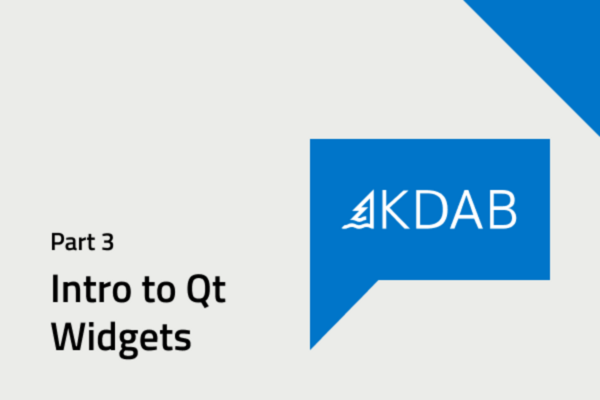 Introduction to Qt Widgets: Part 3